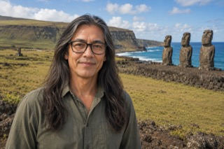 Pedro Pakarati, Rapa Nui tour guide